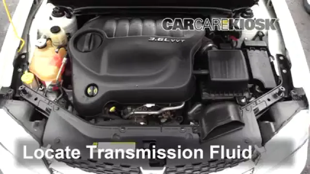2013 Dodge Avenger SE 3.6L V6 FlexFuel Líquido de transmisión Agregar líquido